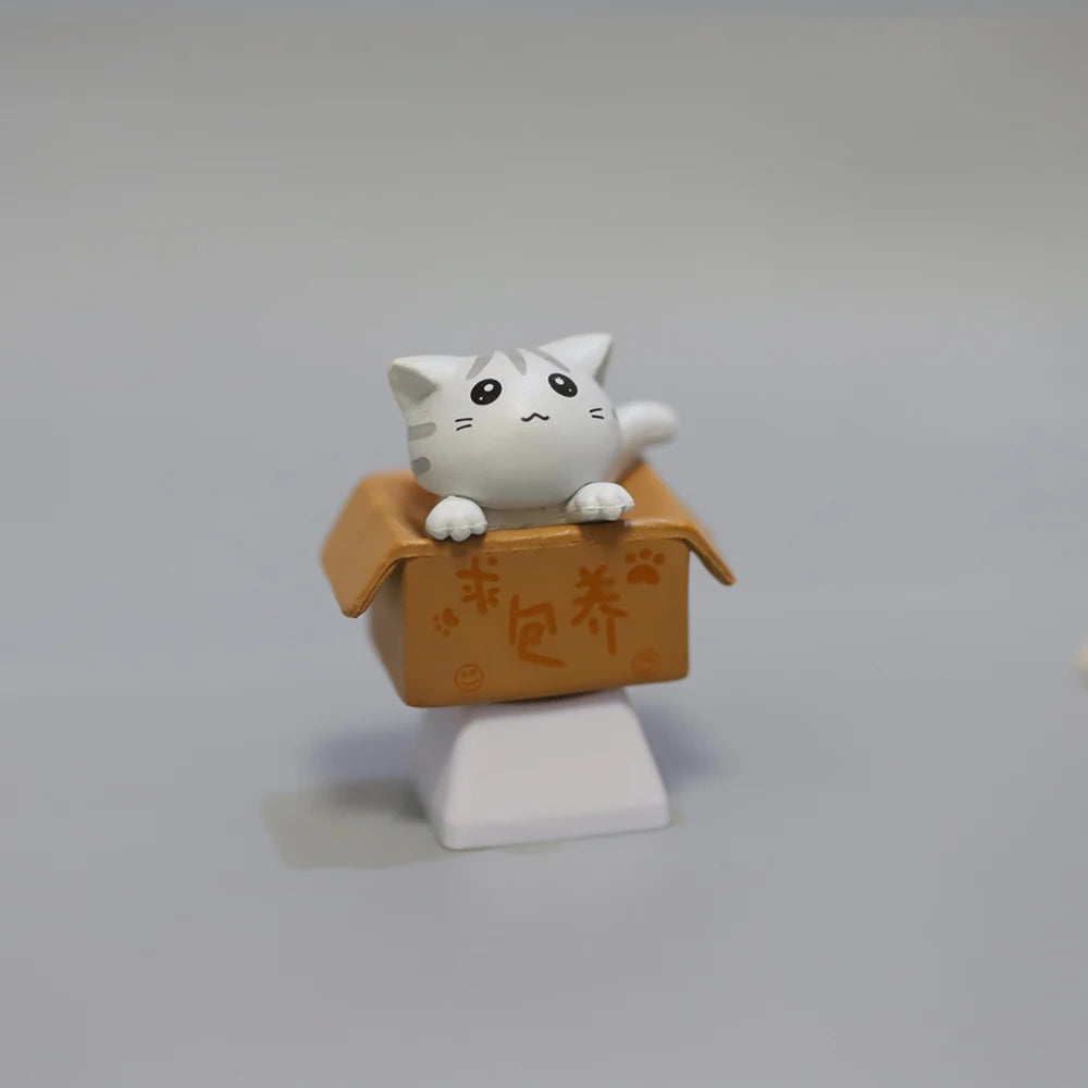 1pc Customize Your Keyboard with Cute Cat Keycaps