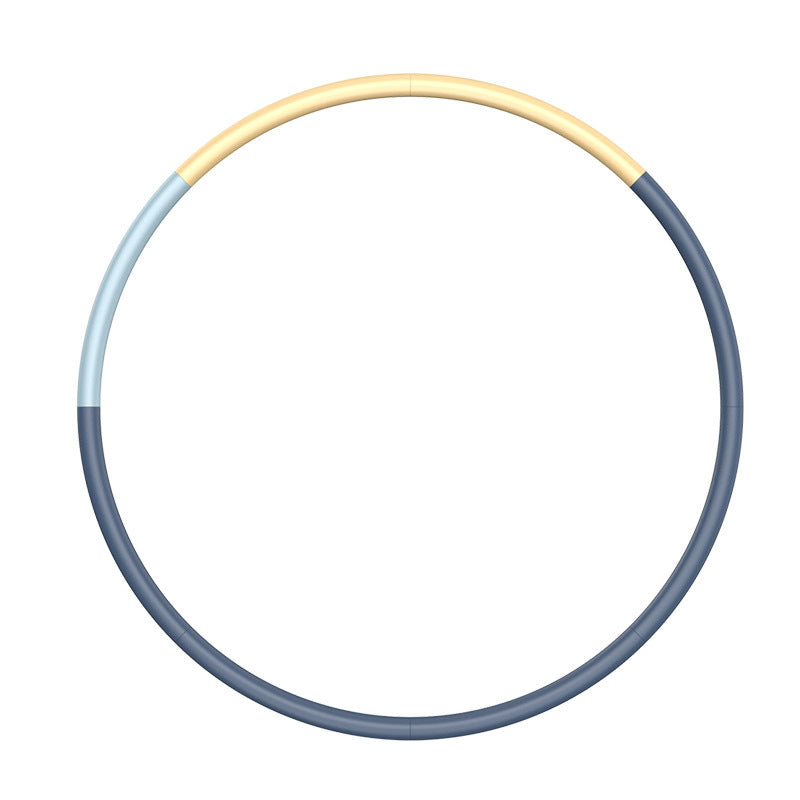 Detachable 8-Section Hula Hoop for Fitness and Waist Slimming