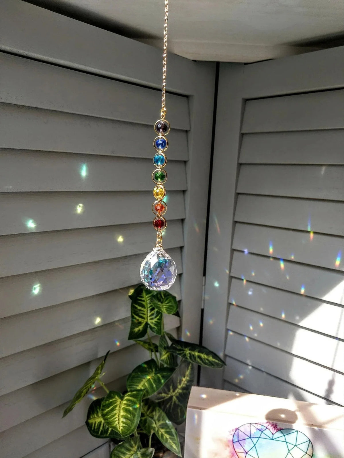 1pc Crystal Suncatcher Rainbow and Fantasy