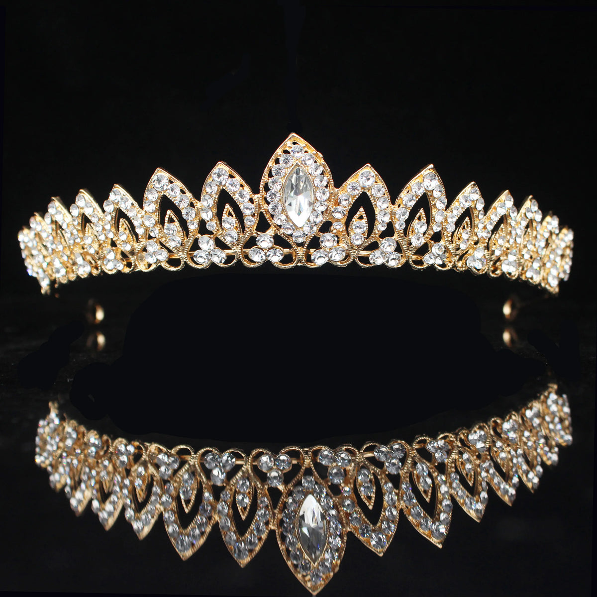 Crystal Wedding Bridal Tiara Hairstyle For Women Girls Prom Headband Elegant Bride Hair Styling Tools Fashion  hair accessories