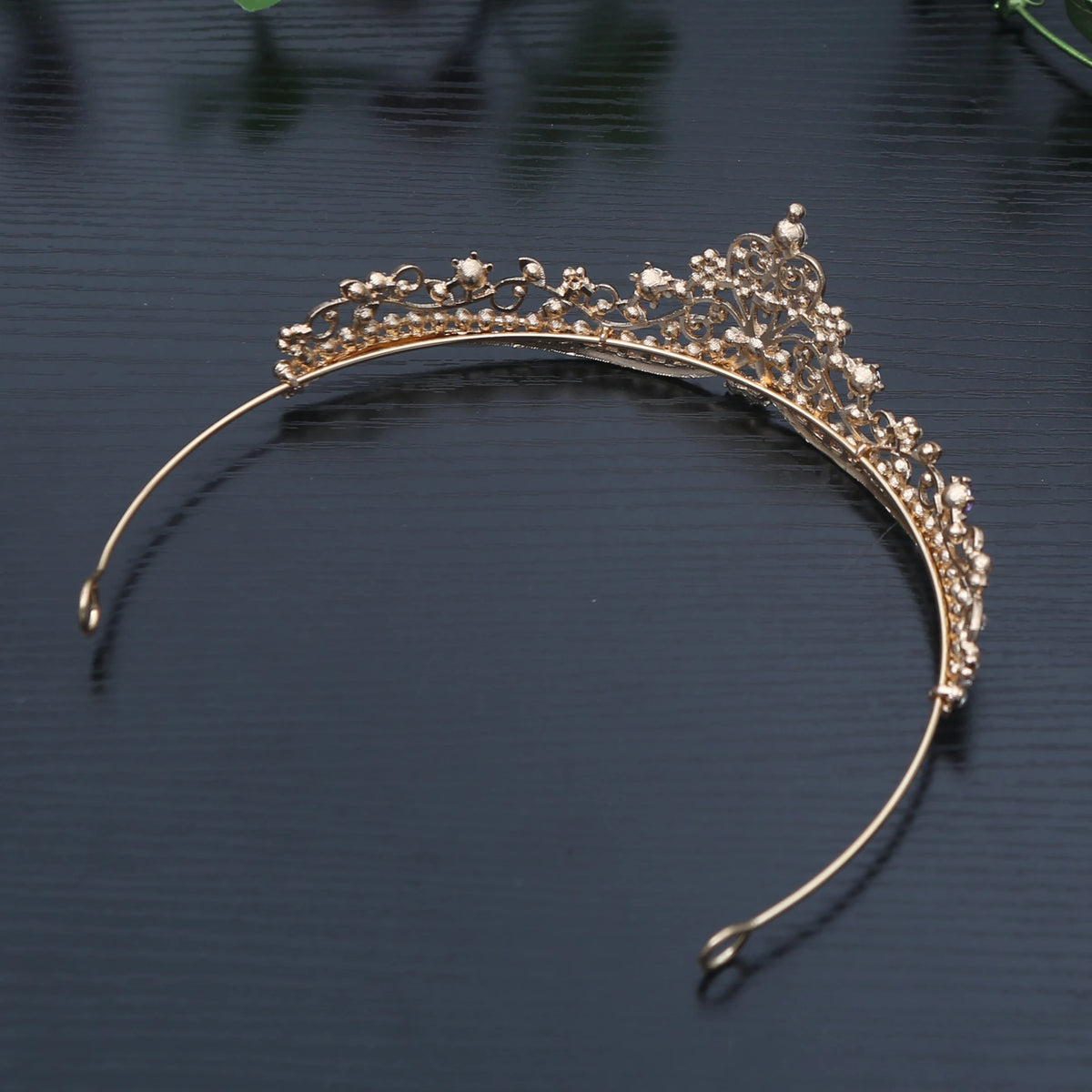 1pc Exquisite Fashion Princess Crystal Hair Crowns Headband Girls Bridal Prom Crown Wedding Party Accessiories Hair Jewelry
