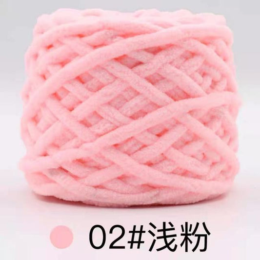 Blended Chenille Colorful Yarn for Knitting & Crocheting