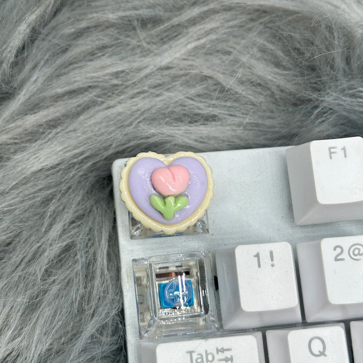 DIY Keycaps with Cute Floral Melodies