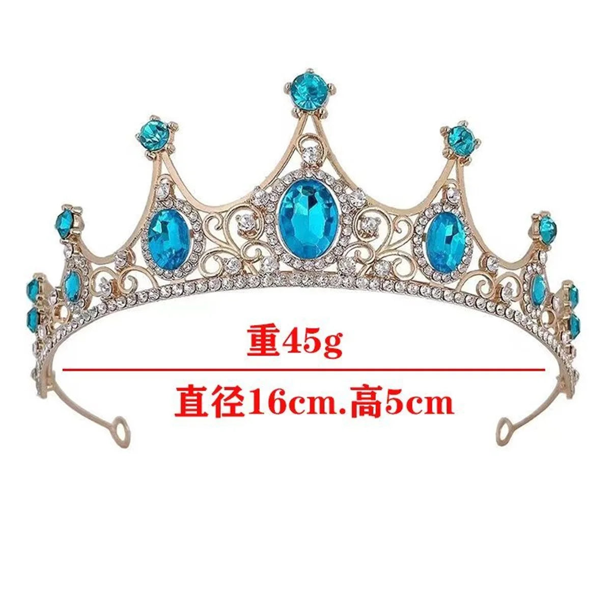 Collection of new inlaid ornaments Baroque retro crown