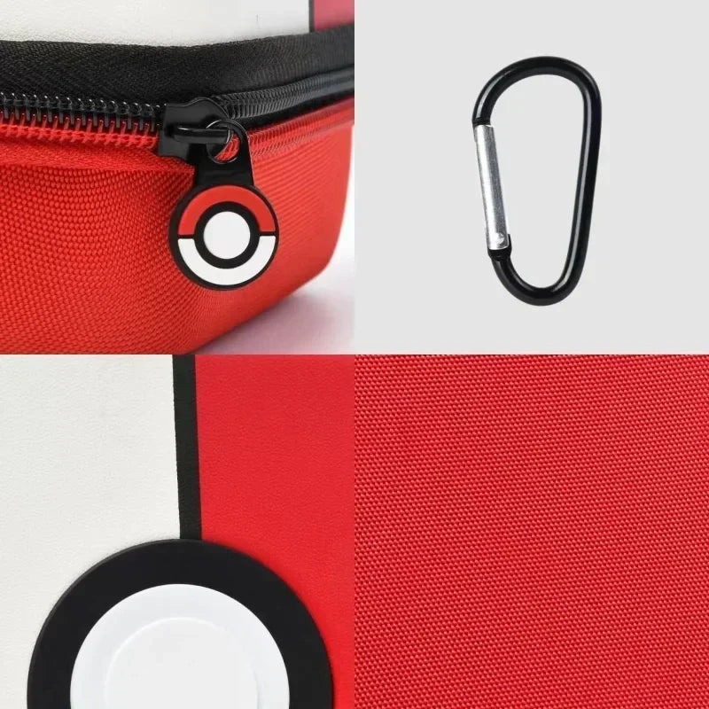 400Pcs Pokemon Game Cards Capacity Cards Holder Album Hard Case Card Holder Book Earphone Storage Box Christmas Gifts