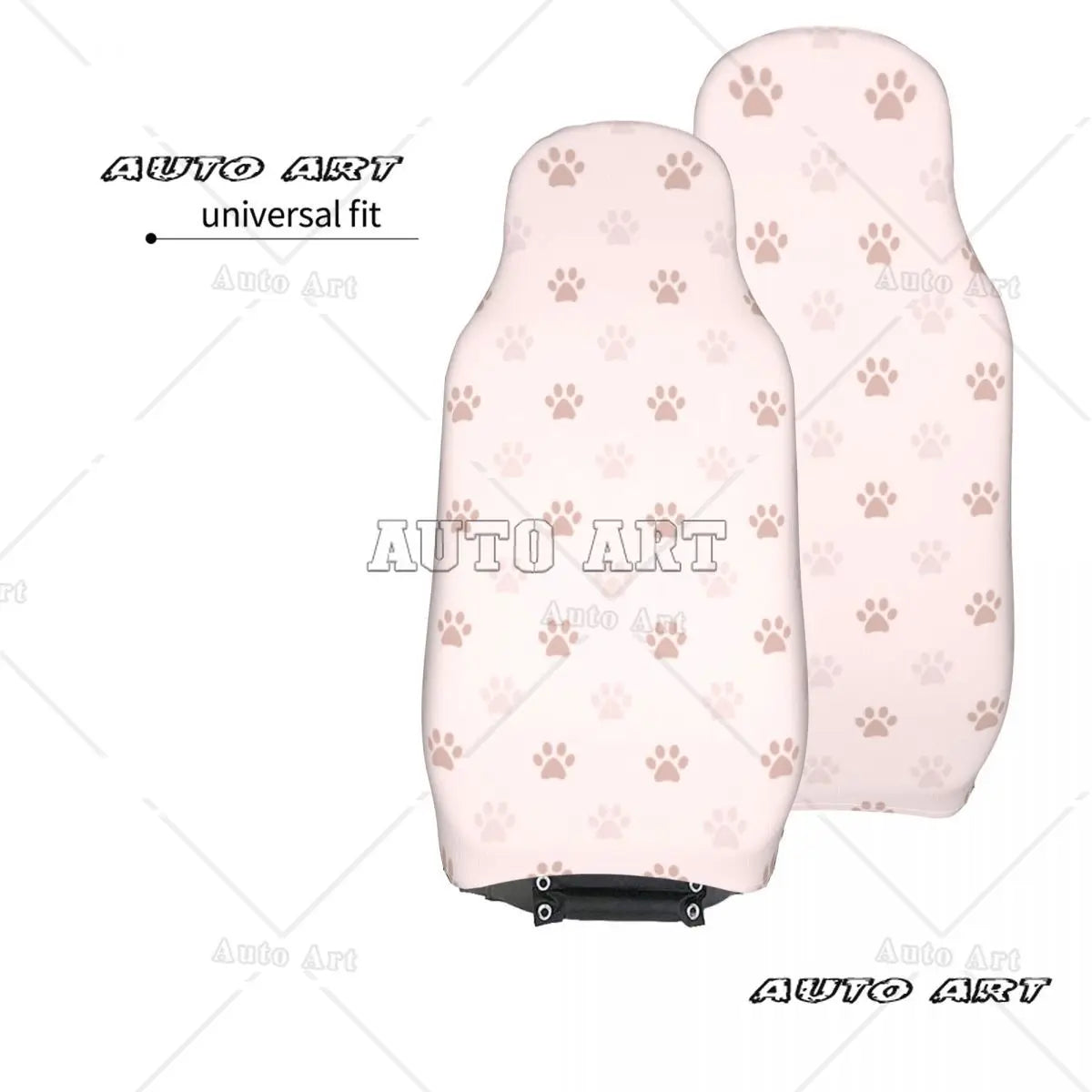 Cute Animal Paw Pattern Universal Car Seat Cover