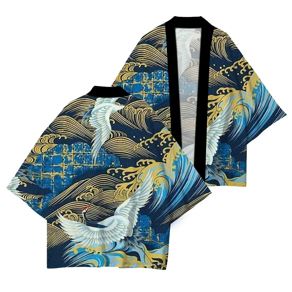 Cherry Blossom Half Sleeve Summer Kimono