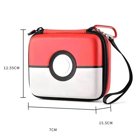400Pcs Pokemon Game Cards Capacity Cards Holder Album Hard Case Card Holder Book Earphone Storage Box Christmas Gifts