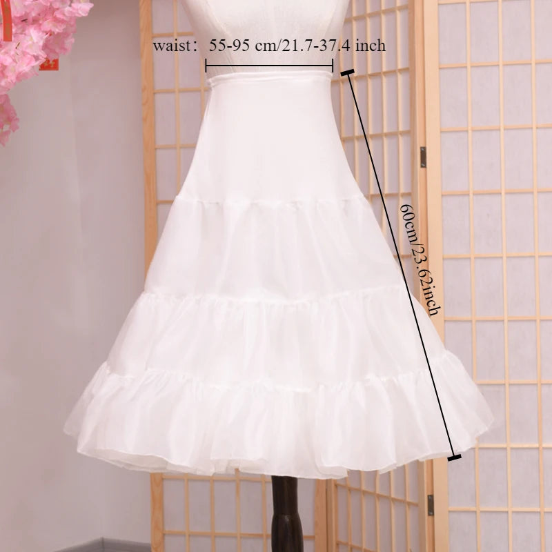 Petticoat Underskirt No Hoops Skirt