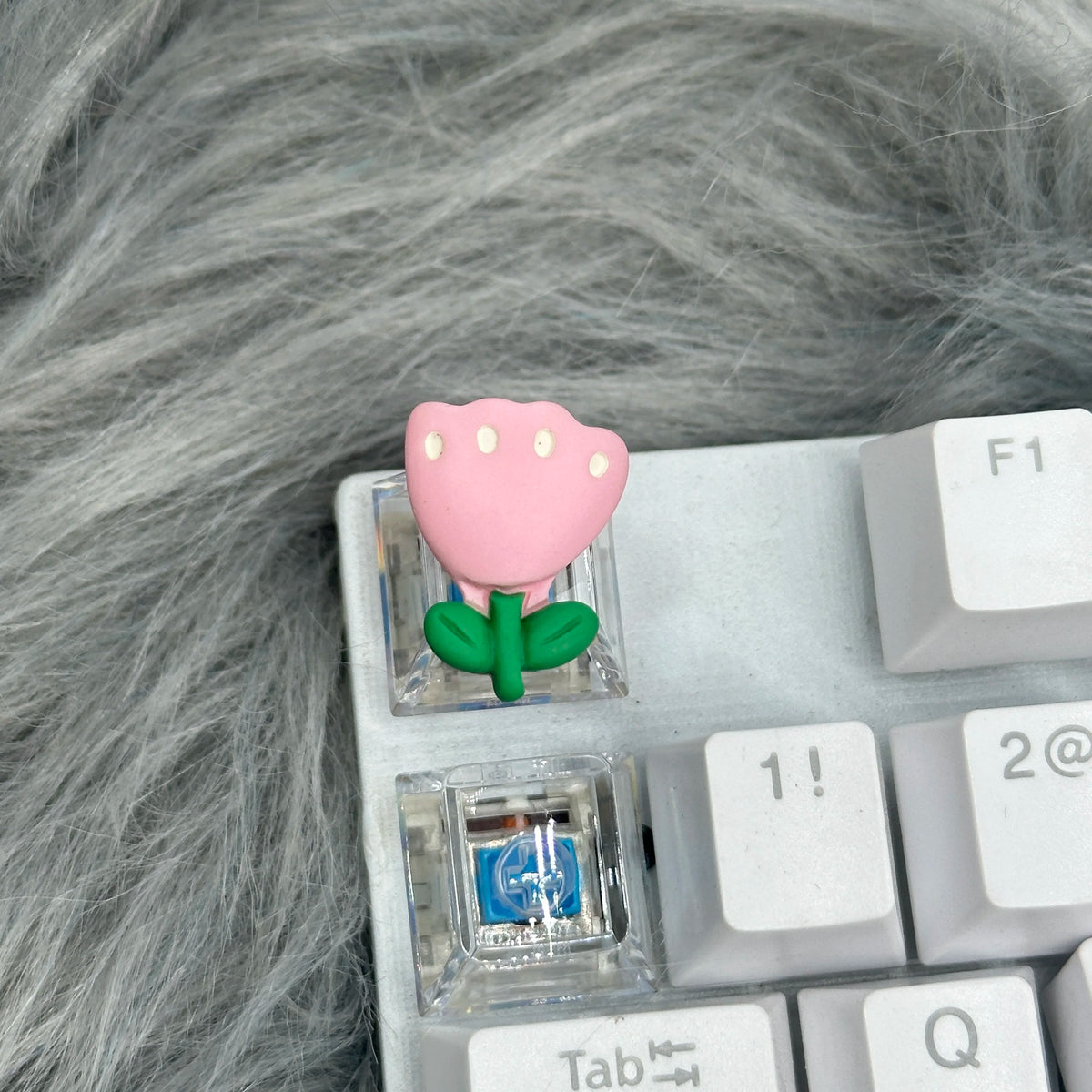 DIY Keycaps with Cute Floral Melodies
