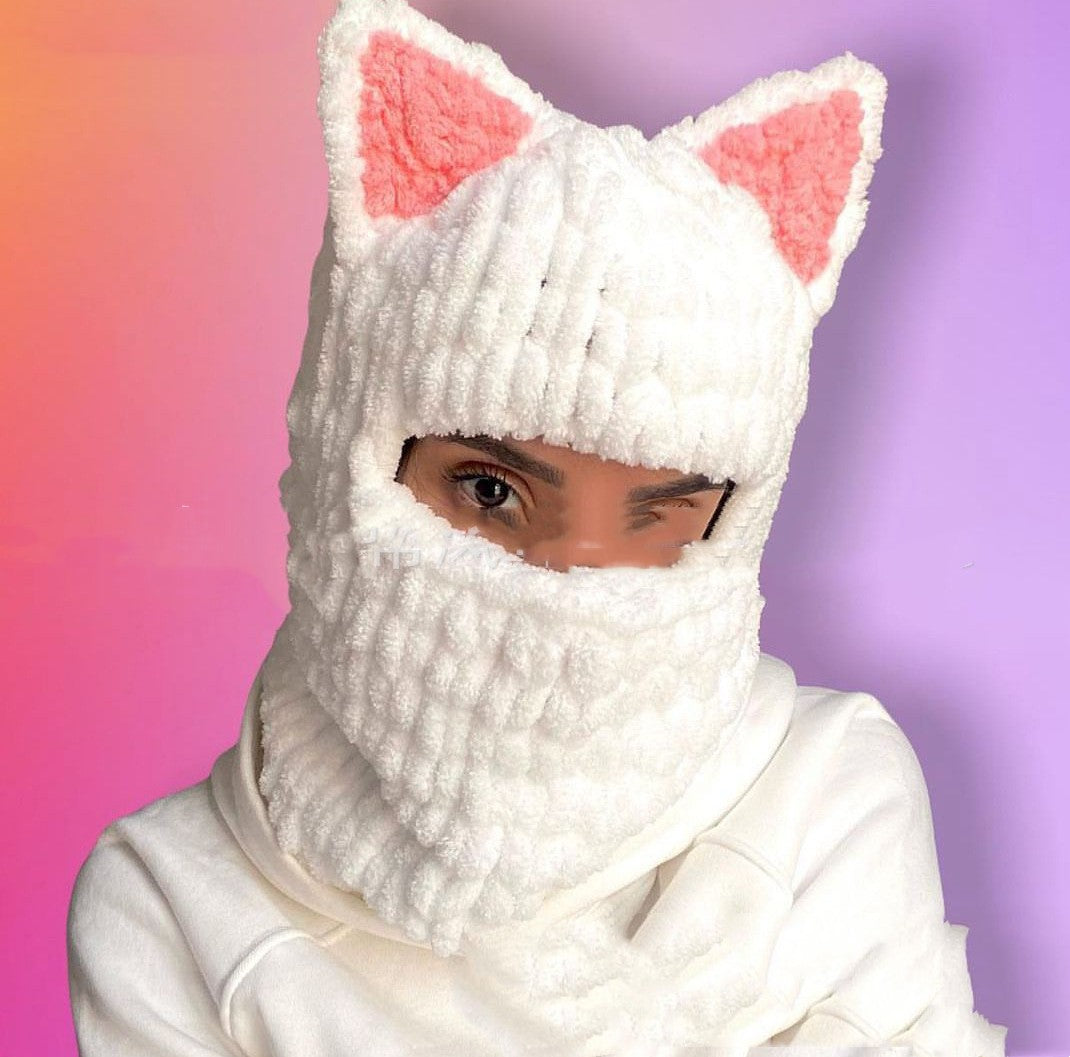 Thick Warm Coarse Yarn Hat