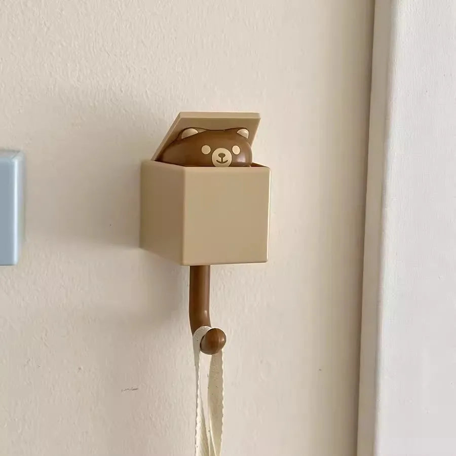 Gancho  pared con forma  gato para llaves, colgador  puerta multifuncional Kawaii, organizador  pared, ganchos corativos, coraci