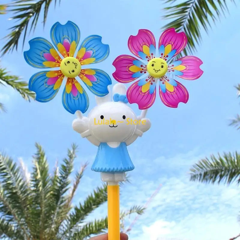 Y4QA Wind Spinners for Garden Yard Decor Wand for Kids for Play LED Lights Windmill Christmas Holiday Night Gifts