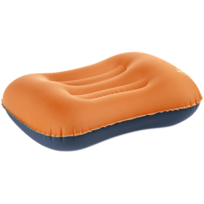 Naturehike Portable TPU Polyseter Inflatable Camping Pillow Mini Travel Air Neck Pillow For Sleeping Rest Relaxing