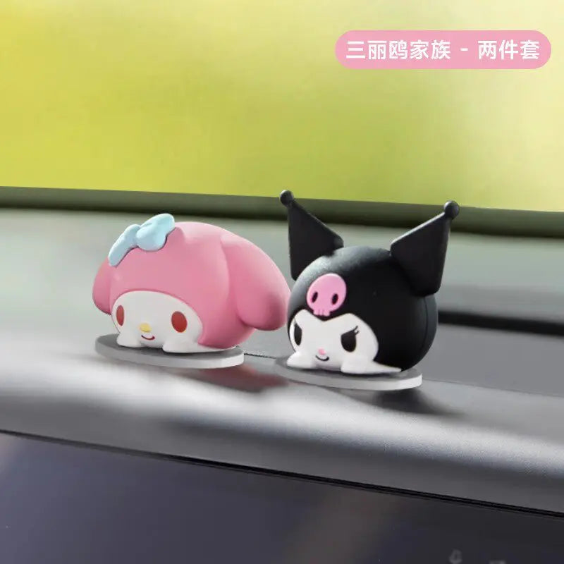 Hello Kitty Car interior accessories, car center console decorations, electric vehicle accessories