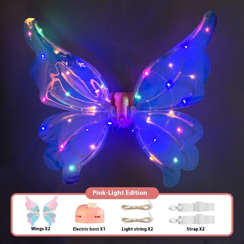 Light-emitting Electric Butterfly Wings