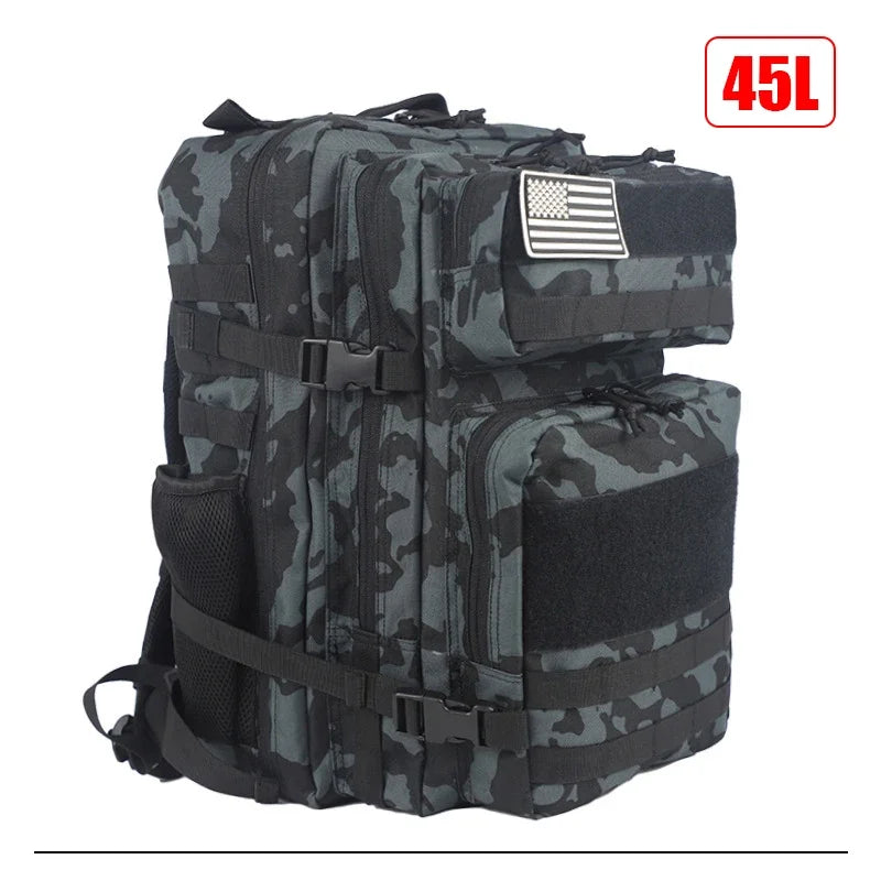 25L/45L 3P Tactical Backpack for Men Women Pink Outdoor Camping Hunting Accessories Military Army Molle Rucksacks Assault Bag