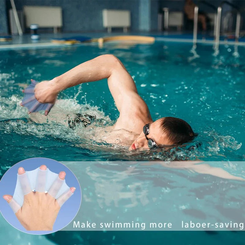 Silicone Swimming Hand Fins