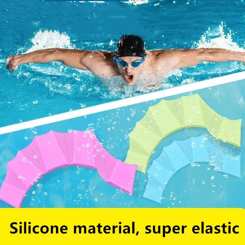 Silicone Swimming Hand Fins