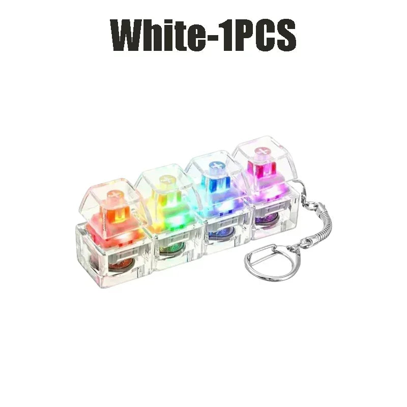 4-Keys Fidget Keyboard with Light
