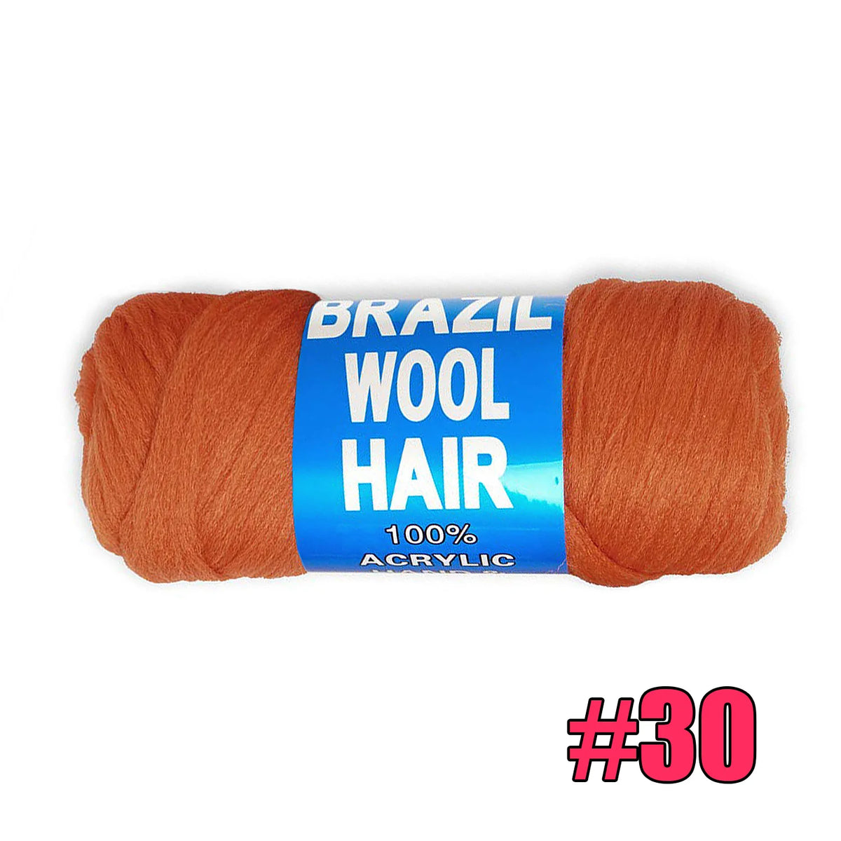 Brazilian Wool Hair for Jumbo Braids Acrylic Yarn African Crochet Hair Senegalese Twist Crochet Hair Soft Faux Hair Extensions