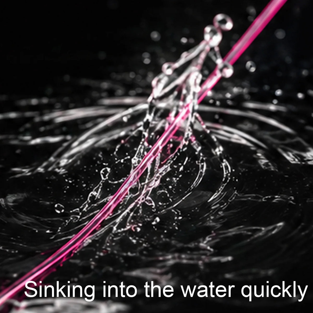 YACUMA 500M-546YDS Strong Pink Nylon Monofilament Fishing Line 5-42LB Strength
