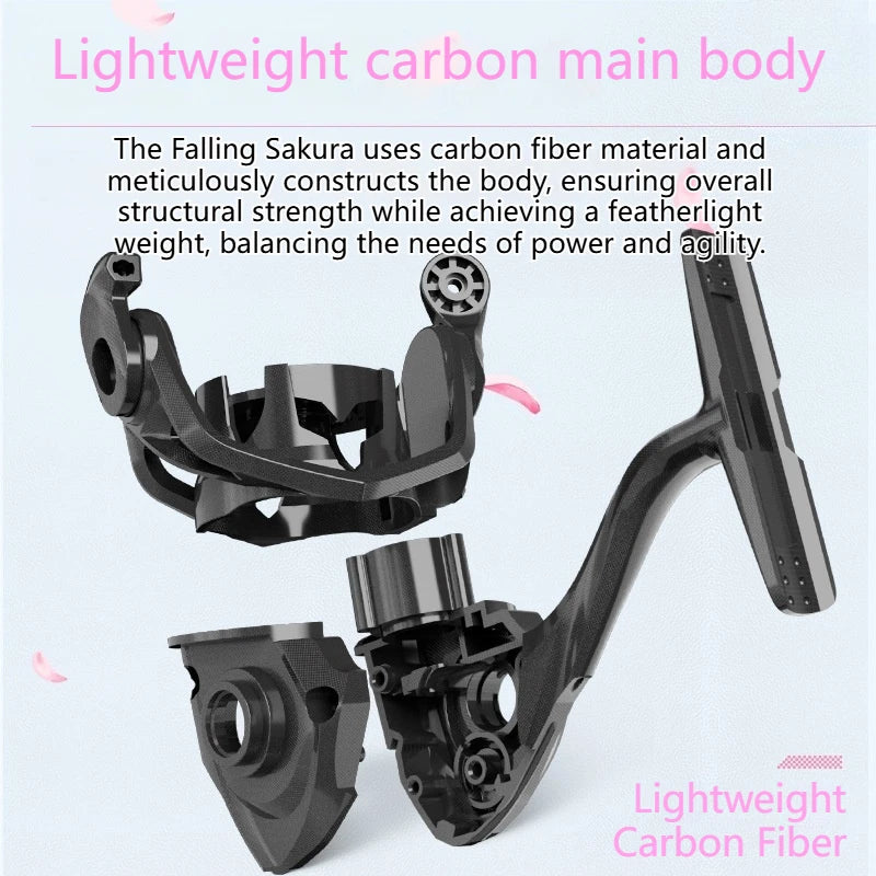 Fishing Reel - Carbon Main Part 3KG Drag Max Ratio 5