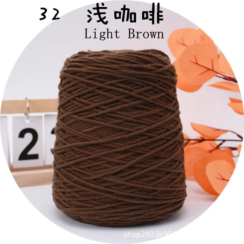 Hot Tufted Yarn Professional Yarn For Tufting Gun 8 Strands Cotton Yarn For 400g Diy Customized Rug Making Weaving Knitting Yarn