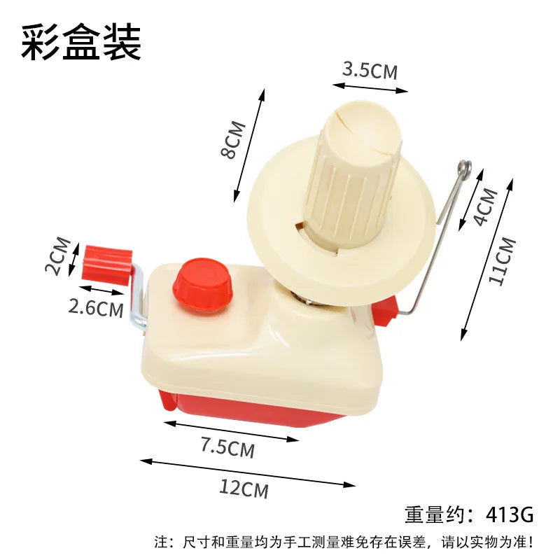 Small Household Ball Sorting Manual Hand Cranked Yarn Weaving And Winding Machine