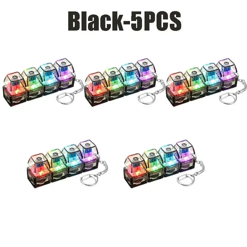4-Keys Fidget Keyboard with Light