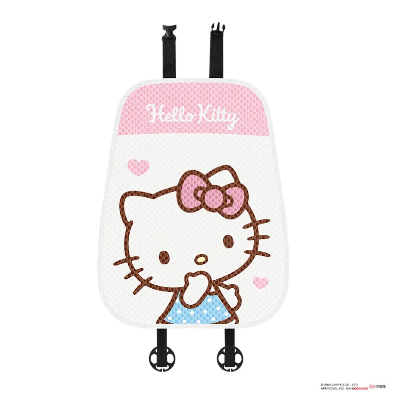 Hello Kitty Car Seat Covers Four Seasons Front/Rear Seat Protector Car Seat Cushion Pad Mat Auto Interior Accessories Universal