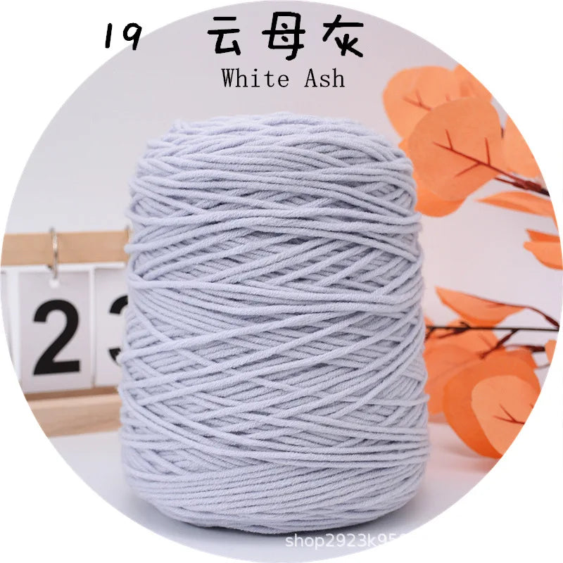 Hot Tufted Yarn Professional Yarn For Tufting Gun 8 Strands Cotton Yarn For 400g Diy Customized Rug Making Weaving Knitting Yarn