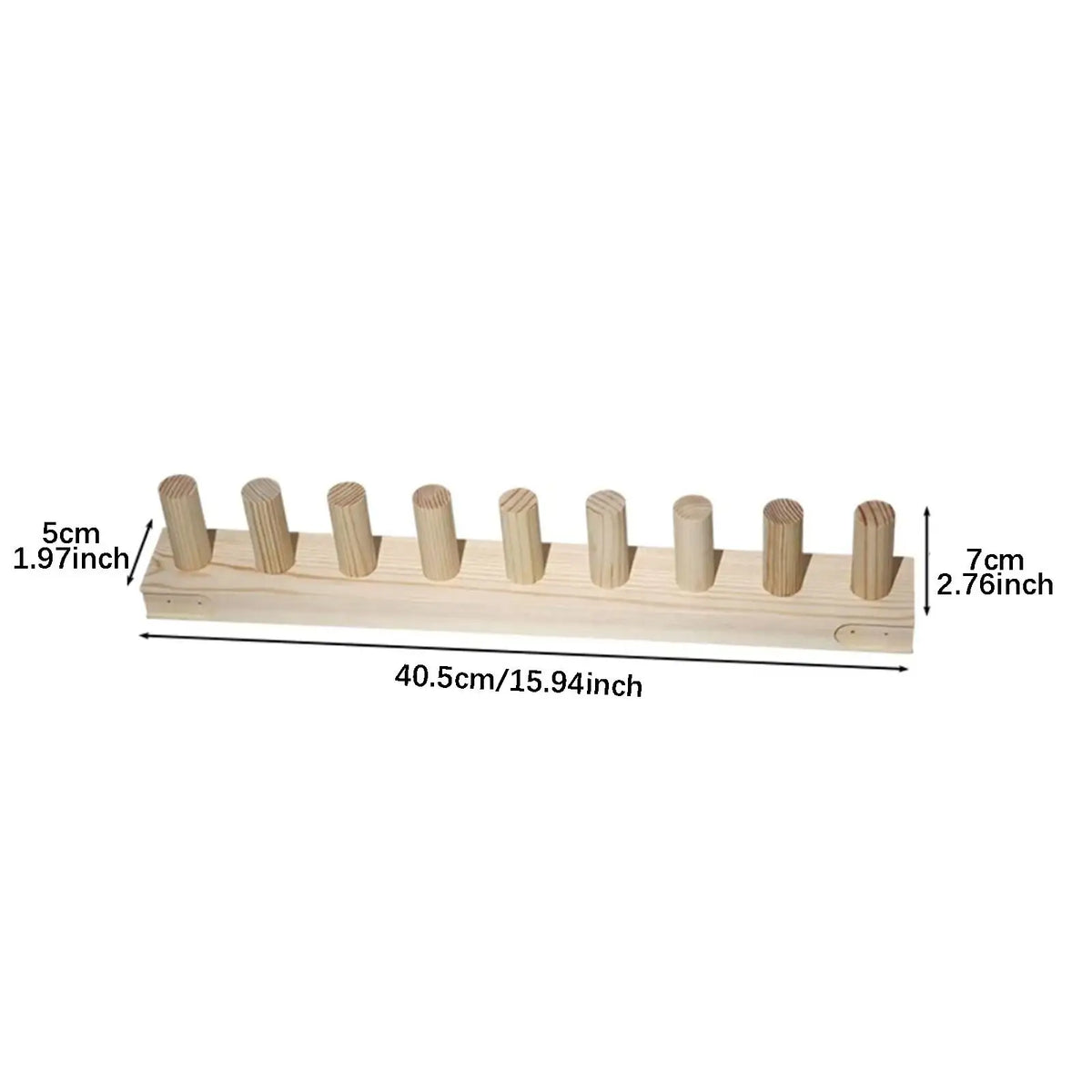 Chunky Yarn Blanket Loom Wooden Knitting Frame Adjustable Hand Weaving Kit Crochet Accessory for DIY Crafts