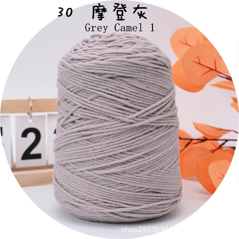 Hot Tufted Yarn Professional Yarn For Tufting Gun 8 Strands Cotton Yarn For 400g Diy Customized Rug Making Weaving Knitting Yarn