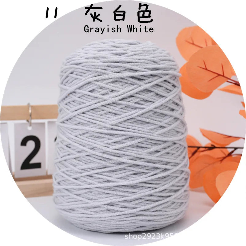 Hot Tufted Yarn Professional Yarn For Tufting Gun 8 Strands Cotton Yarn For 400g Diy Customized Rug Making Weaving Knitting Yarn