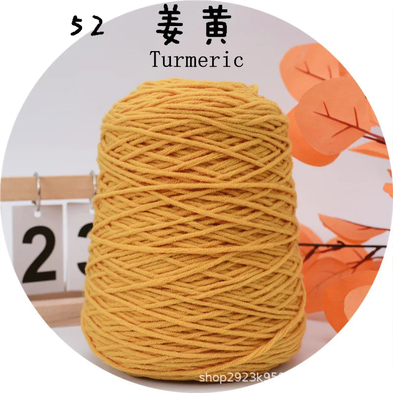Hot Tufted Yarn Professional Yarn For Tufting Gun 8 Strands Cotton Yarn For 400g Diy Customized Rug Making Weaving Knitting Yarn