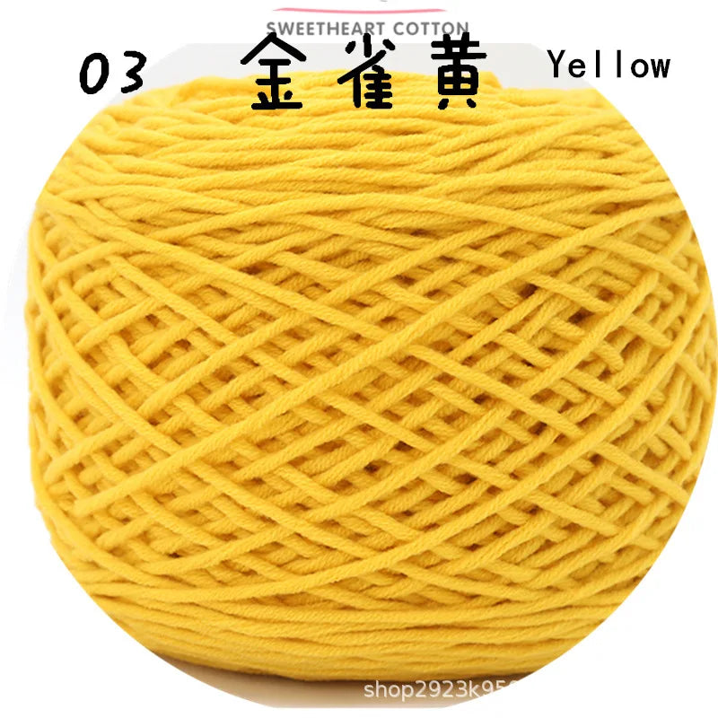 Hot Tufted Yarn Professional Yarn For Tufting Gun 8 Strands Cotton Yarn For 400g Diy Customized Rug Making Weaving Knitting Yarn