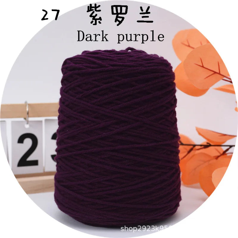 Hot Tufted Yarn Professional Yarn For Tufting Gun 8 Strands Cotton Yarn For 400g Diy Customized Rug Making Weaving Knitting Yarn