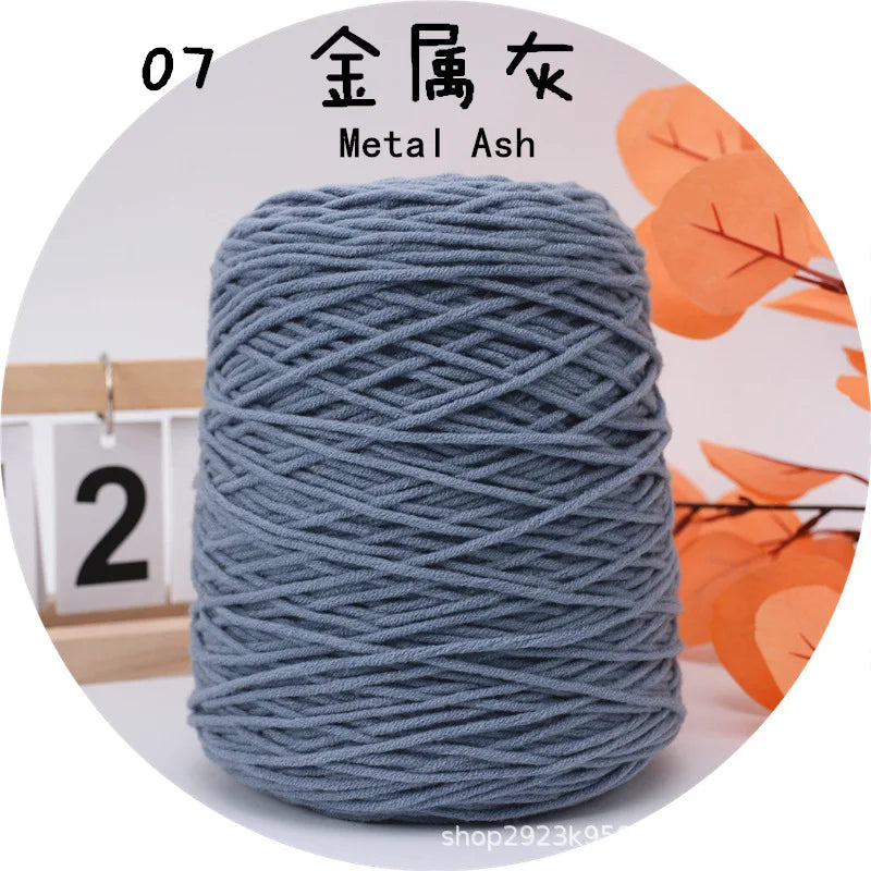 Hot Tufted Yarn Professional Yarn For Tufting Gun 8 Strands Cotton Yarn For 400g Diy Customized Rug Making Weaving Knitting Yarn