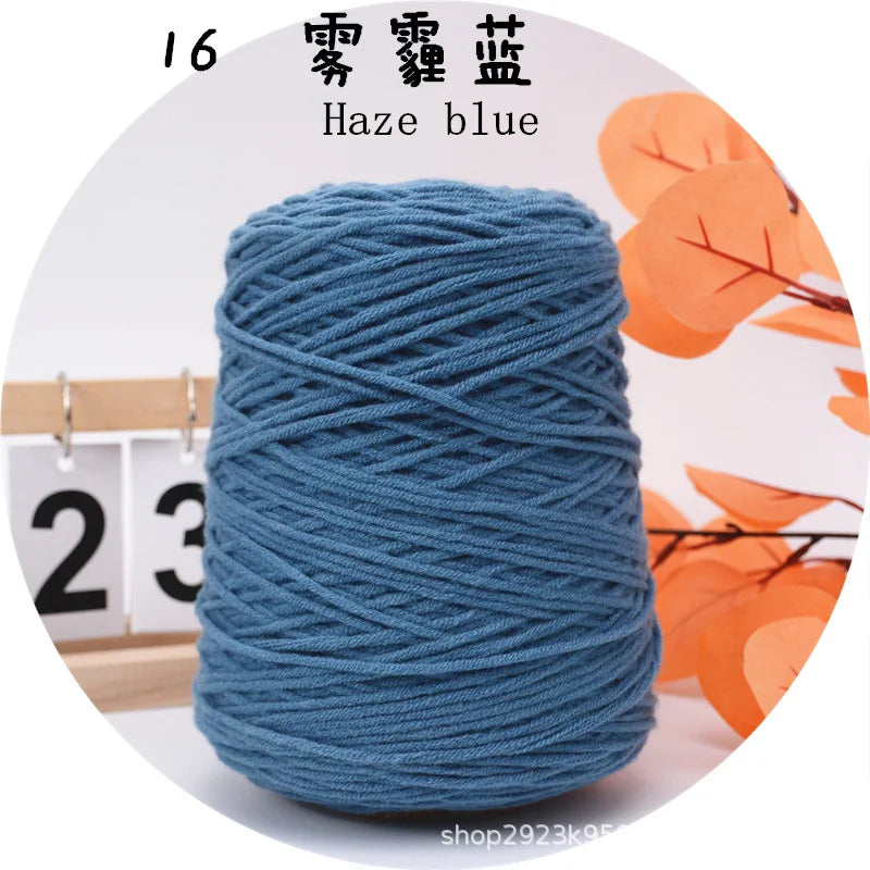 Hot Tufted Yarn Professional Yarn For Tufting Gun 8 Strands Cotton Yarn For 400g Diy Customized Rug Making Weaving Knitting Yarn
