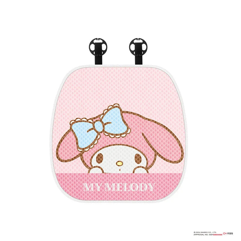 Hello Kitty Car Seat Covers Four Seasons Front/Rear Seat Protector Car Seat Cushion Pad Mat Auto Interior Accessories Universal