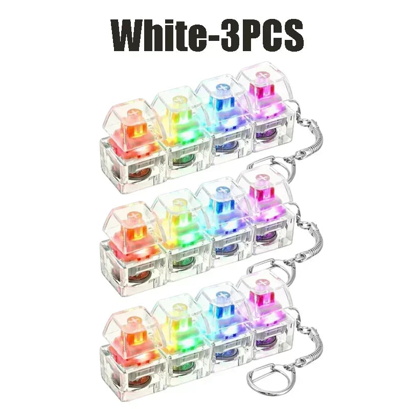 4-Keys Fidget Keyboard with Light