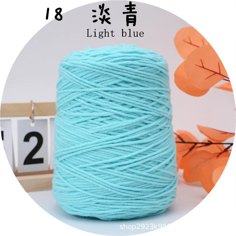 Hot Tufted Yarn Professional Yarn For Tufting Gun 8 Strands Cotton Yarn For 400g Diy Customized Rug Making Weaving Knitting Yarn