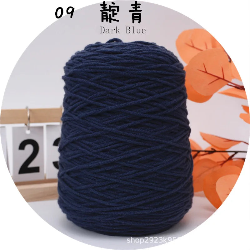 Hot Tufted Yarn Professional Yarn For Tufting Gun 8 Strands Cotton Yarn For 400g Diy Customized Rug Making Weaving Knitting Yarn