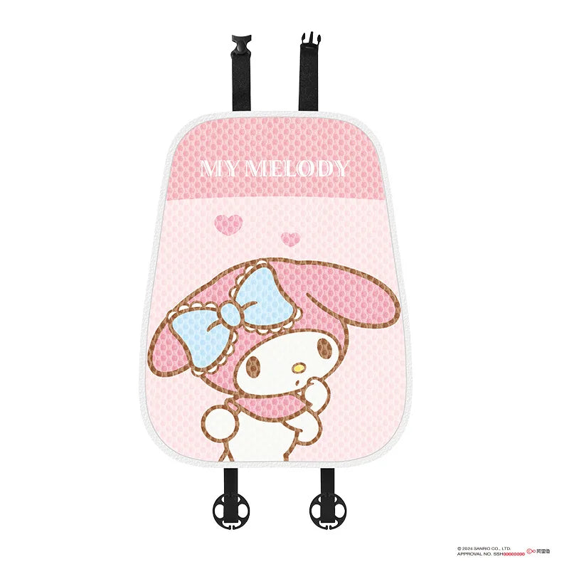 Hello Kitty Car Seat Covers Four Seasons Front/Rear Seat Protector Car Seat Cushion Pad Mat Auto Interior Accessories Universal