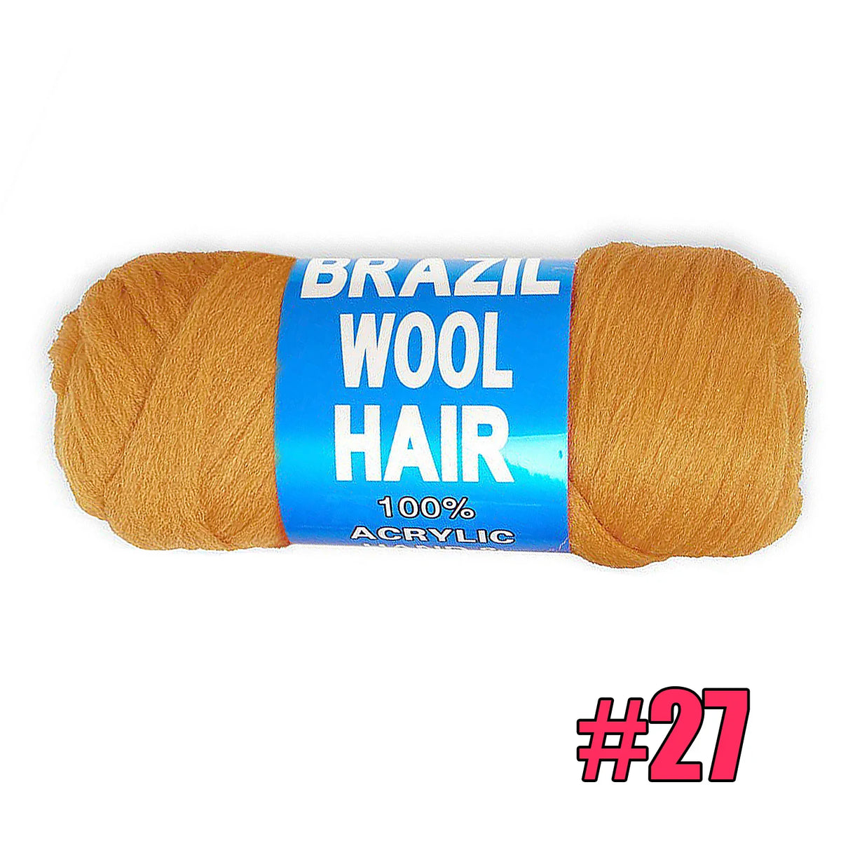 Brazilian Wool Hair for Jumbo Braids Acrylic Yarn African Crochet Hair Senegalese Twist Crochet Hair Soft Faux Hair Extensions