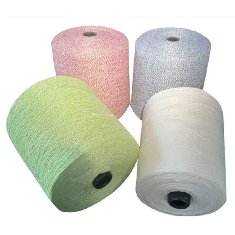 Three-strand Rabbit Down Core-spun Yarn Anti-pilling Hand-woven Close-fitting Clothing Soft 500g DIY Hand-woven Gloves Scarf