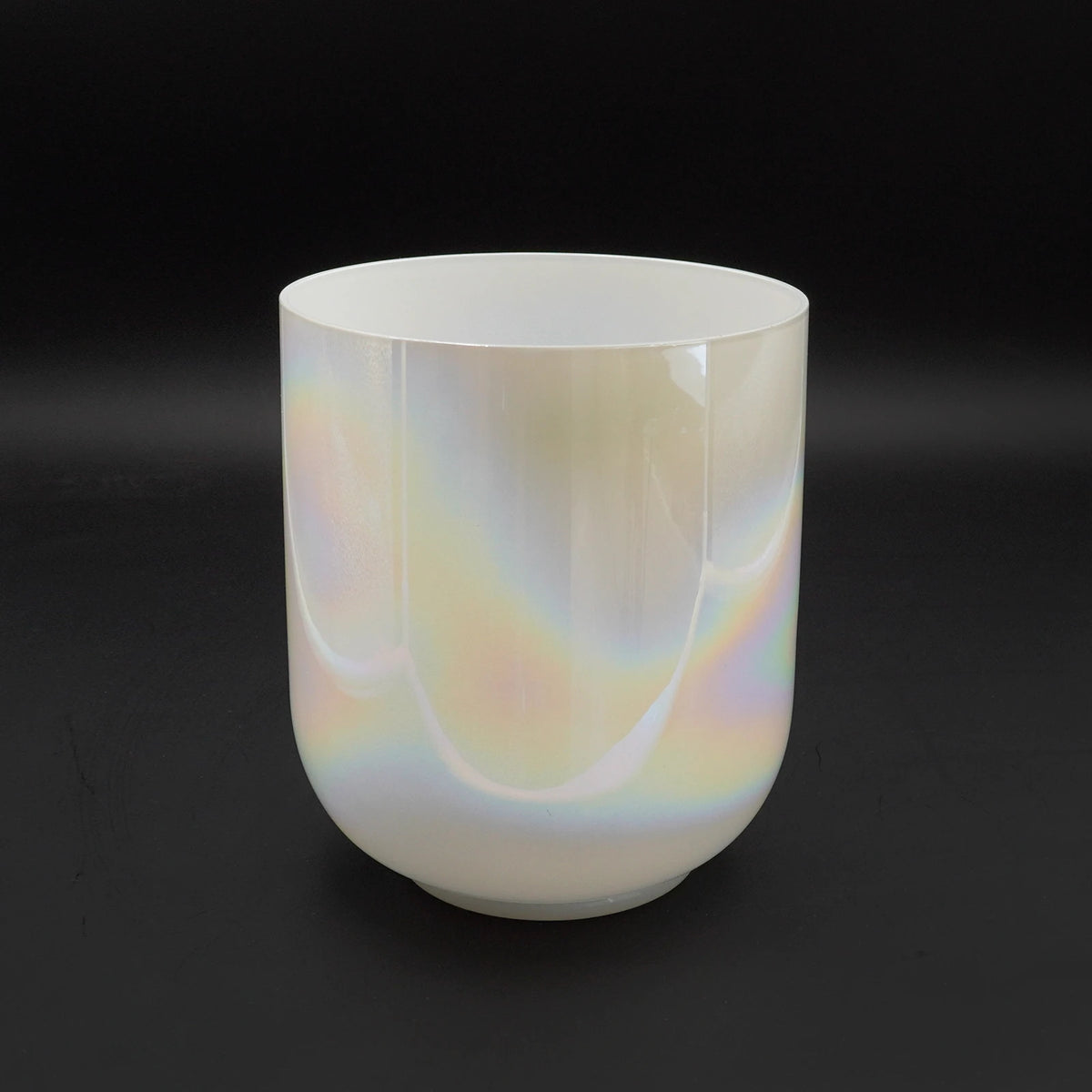 KVKA Chakra Frosted Quartz Crystal Singing Bowl For Meditation Yoga Healing