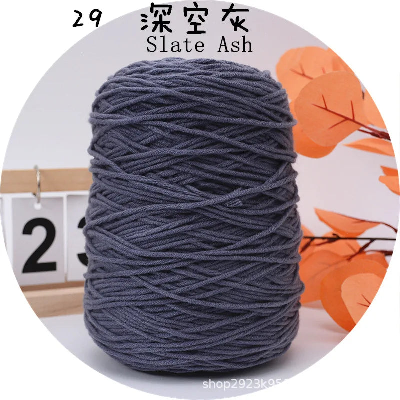 Hot Tufted Yarn Professional Yarn For Tufting Gun 8 Strands Cotton Yarn For 400g Diy Customized Rug Making Weaving Knitting Yarn