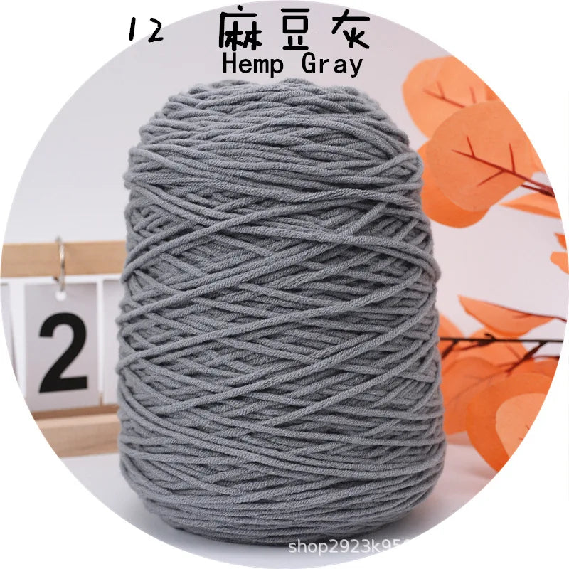 Hot Tufted Yarn Professional Yarn For Tufting Gun 8 Strands Cotton Yarn For 400g Diy Customized Rug Making Weaving Knitting Yarn